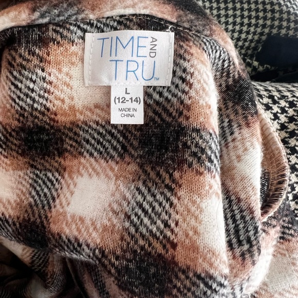 Oversized plaid shacket jacket - Picture 6 of 6